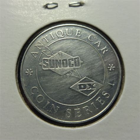 Sunoco Antique Car coin Series 1 1924 Detrolt Electric | Etsy