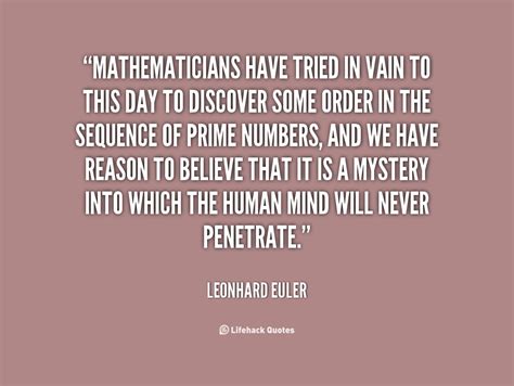 Leonhard Euler Math Quotes Quotesgram