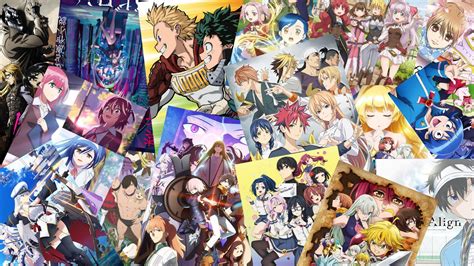 Anime Collage S Wallpapers Wallpaper Cave