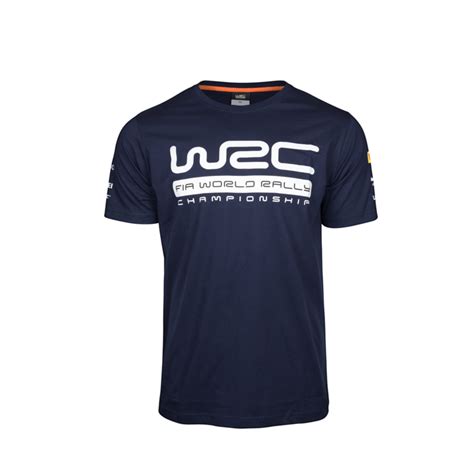 Wrc | world rally championship. WRC Logo T-Shirt Navy 2020 - MPL