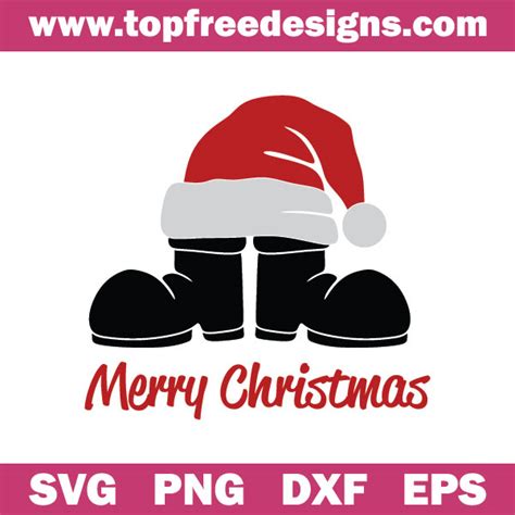 Free Merry Christmas SVG File - TopFreeDesigns