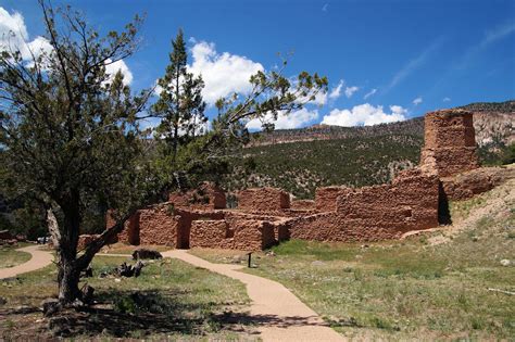 Jemez State Monument New Mexico Ancient Ruins Of Gisewato Flickr