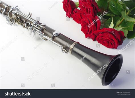Five Red Roses Clarinet Stock Photo 678496084 Shutterstock