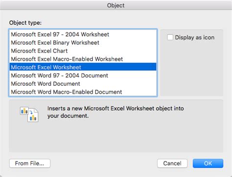 If the biggest part of the document is based on textual data, you can choose microsoft word and insert excel table into word. Insert an Excel spreadsheet into Word 2016 / 365 / 2019 ...