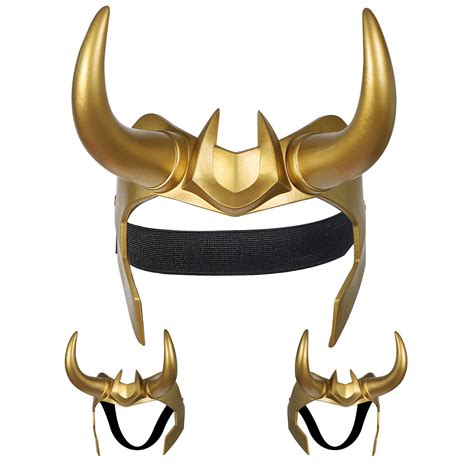 Buy Loki Crown Horns Helmet Cosplay Sylvie Halloween Mask King Thor