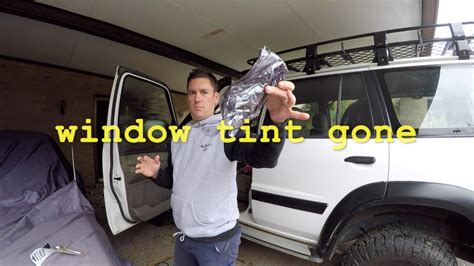 Can i remove window tint myself? How to remove window tint DIY - YouTube