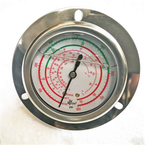 R410a R407c R404a Air Conditioning Refrigerant Pressure Gauge Pure