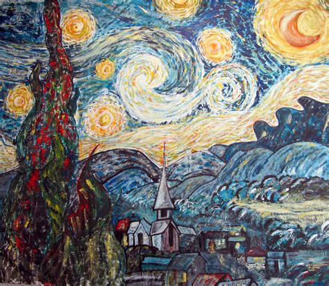 Arriba 104 Foto The Starry Night Vincent Van Gogh Lleno