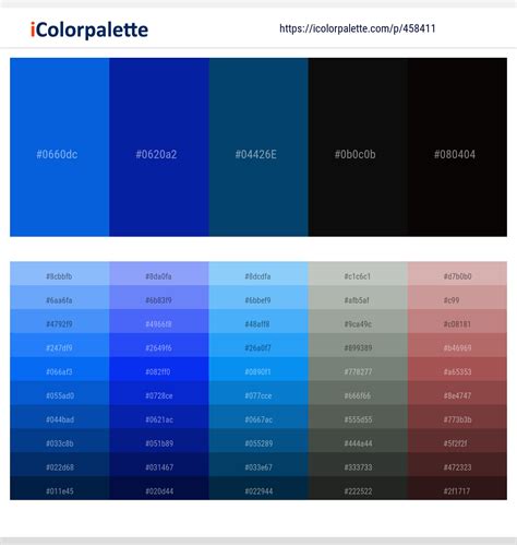 30 Latest Color Schemes With Dark Blue And Black Color Tone