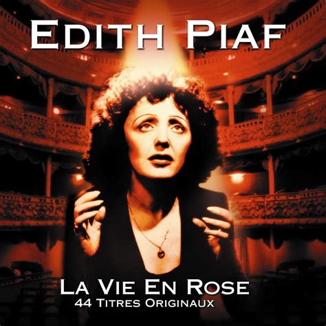 “la Vie En Rose” By Edith Piaf The Phono Project