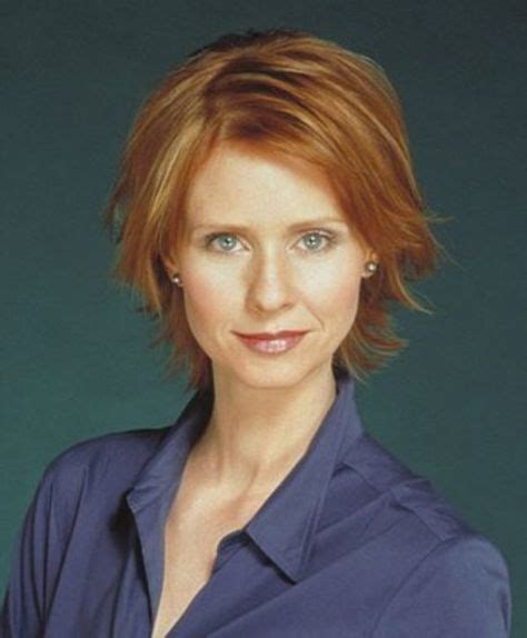 64 Best Cynthia Nixon Images Dyed Red Hair Carrie And Big Nixon