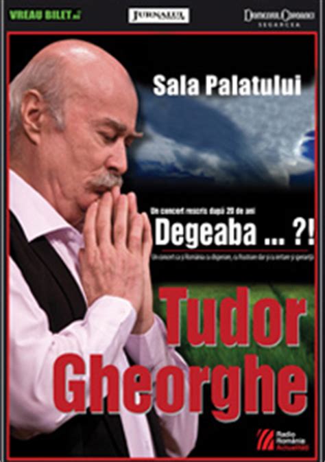 6 rapsodii de primăvară (george topârceanu). Concert Tudor Gheorghe la Sala Palatului din Bucureşti ...