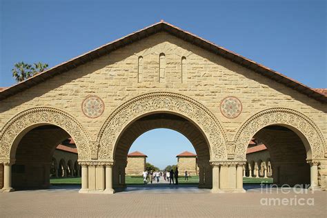 Stanford University Main Quad Palo Alto California Dsc684 Photograph By