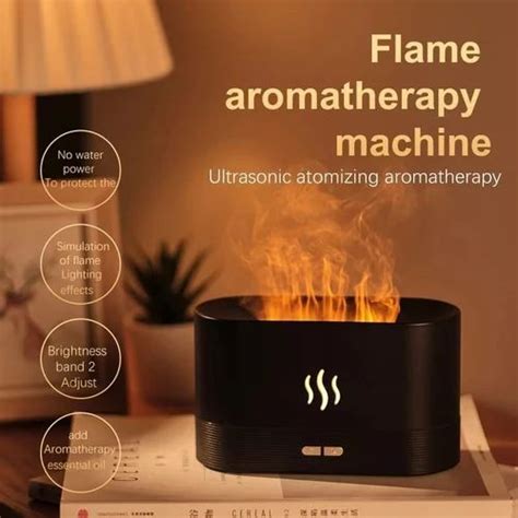 Aroma Oil Diffuser Flame Humidifier Air Diffuser Manufacturer From