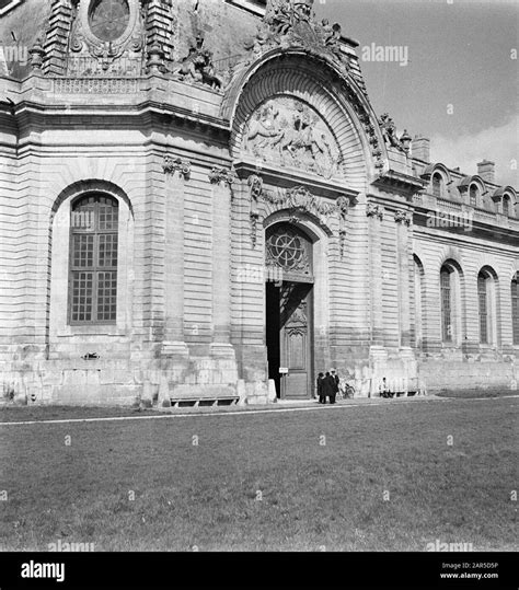 Chateau De Chantilly France Entrance Gate Date 1937 Location