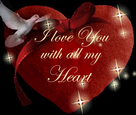 Gold Sparkling Heart I Love You Quote Pictures Photos And Images
