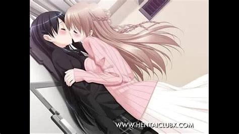 Hentai Yuri Anime Girls Kissing 8 Ecchi