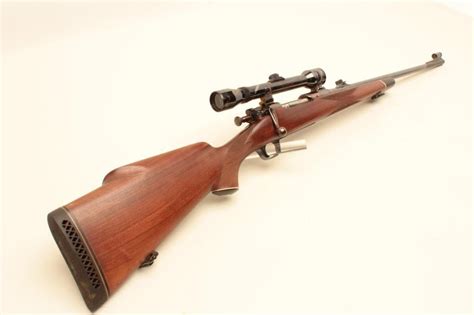 Sporterized Mauser Model 98 Bolt Action Rifle 8mm Caliber 24