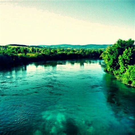 Beautiful Emerald Green River Una In My Hometown Bihac Bosnia And