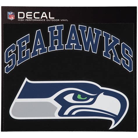 Seattle Seahawks 12 X 12 Arched Logo Decal