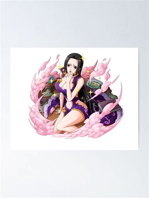 Boa Hancock Anime Girl Waifu Hot Poster For Sale By Mihawksama Redbubble