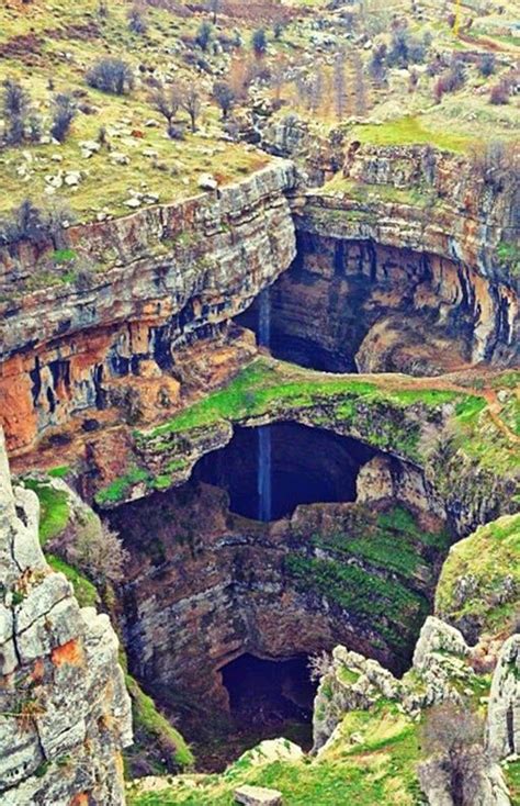 These Magical Pictures Of Lebanons Baatara Waterfall Will Make You
