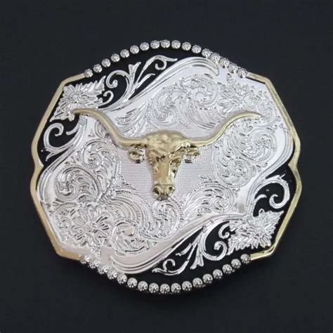 Silver And Gold Western Belt Buckles Paul Smith