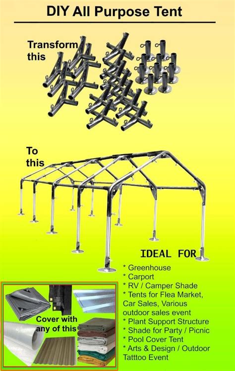 reinforced and then secured with lock screws our reinforced high peak canopy fittings kit is