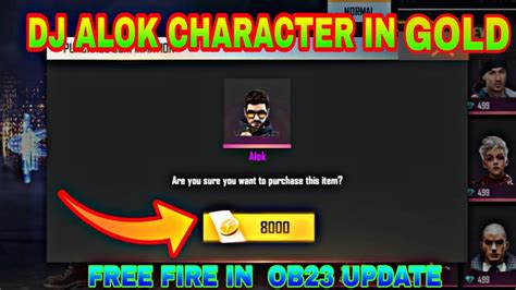 For those who are still in doubt regarding his abilities, here are five advantages of dj alok in. FREE DJ ALOK CHARACTER IN GOLD || FREE FIRE IN NEW OB23 ...
