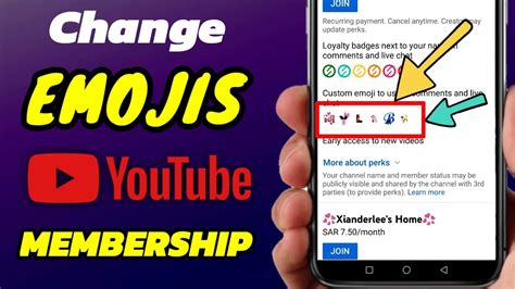 How To Change Emojis On Youtube Membership Tutorial Youtube