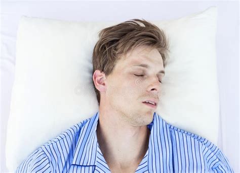 Sleeping Man Stock Image Image Of People Asleep Sleep 31576619