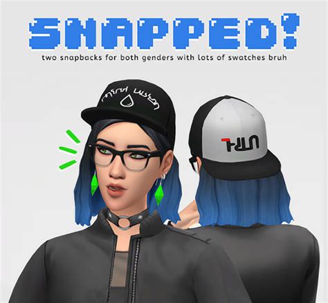 Sims 4 Backwards Hats Cc Guys Girls Fandomspot