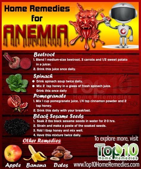 Home Remedies For Anemia Top 10 Home Remedies