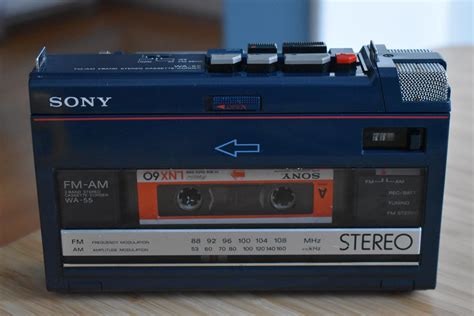 Sony Wa 55 Stereo Radiocassette Playercassette Recorder That I Got In