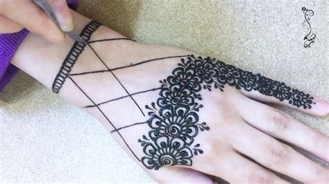 Amazing Simple Henna Design Youtube