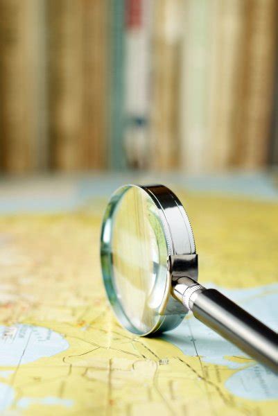 Magnifying Glass Map Stock Photo By ©fotofabrika 213182140