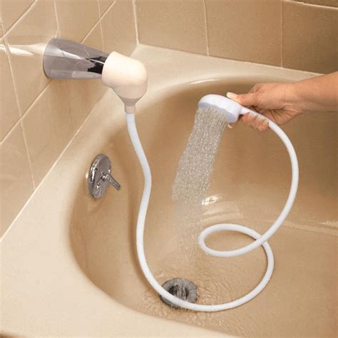 In most cases, the tub spout is screwed onto a threaded length of galvanized steel pipe that. bathtub-sprayer Images - Frompo - 1