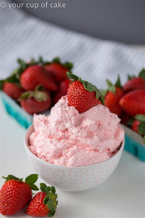 How To Make Strawberry Whipped Cream Your Cup Of Cake