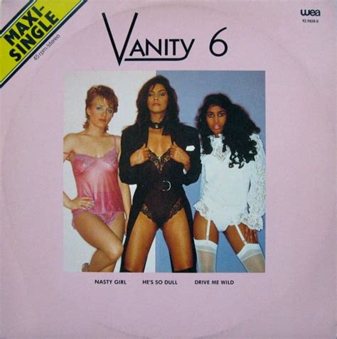 Vanity 6 Nasty Girl Hes So Dull Drive Me Wild Vinyl 12 45