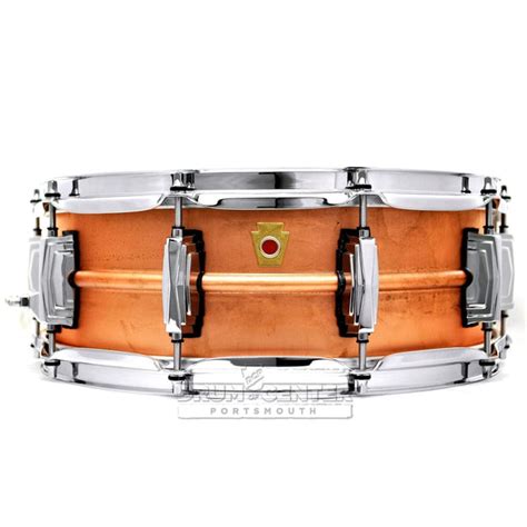 Ludwig Copper Phonic Snare Drum 14x5 Raw Dcp