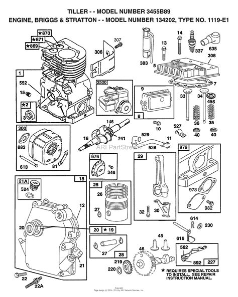 Aypelectrolux 3455b89 1998 Parts Diagram For Engine Briggs And Stratton