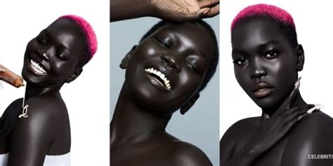 meet nyakim gatwech the lady who has the ‘darkest prettiest skin in the world