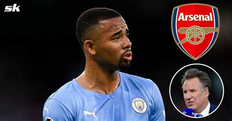 he shouldn t leave paul merson explains why arsenal target gabriel jesus should stay at