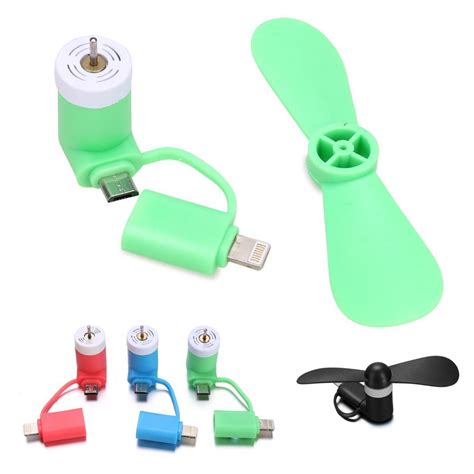 Portable Cell Phone Mini Electric Fan Cooling Cooler For Iphone