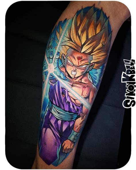 The biggest gallery of dragon ball z tattoos and sleeves, with a great character selection from goku to shenron and even the dragon balls themselves. Tatuagens do anime Dragon Ball | Parte 2 - Marco da Moda ...