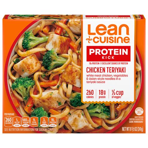 Save On Lean Cuisine Protein Kick Chicken Teriyaki Frozen Order Online