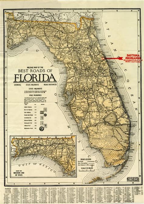 31 Florida Vintage Maps Track States Growth 1764 2023