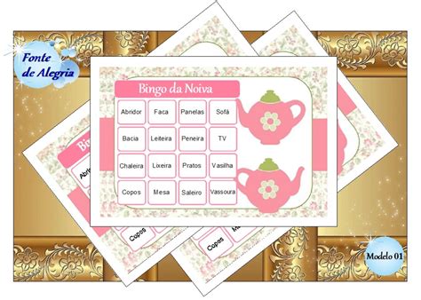 Bingo No Cha De Cozinha