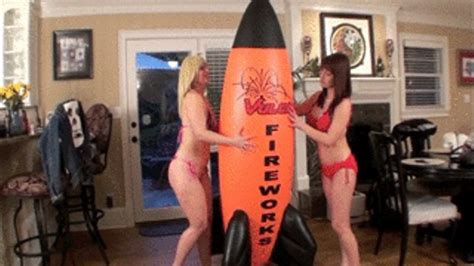 Duo Pop Giant Rocket Wmv Galas Balloons And Fetish Clips Clips Sale