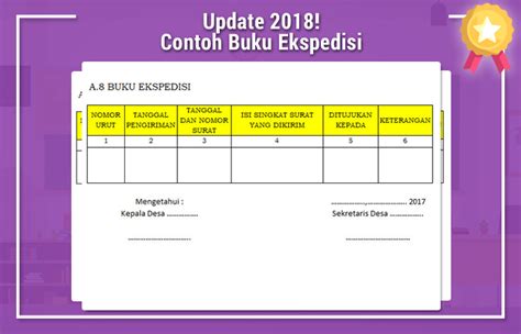 Ini dia contoh format buku agenda surat masuk dan keluar. Contoh Format Buku Ekspedisi Sekolah Tahun Ajaran 2016 ...